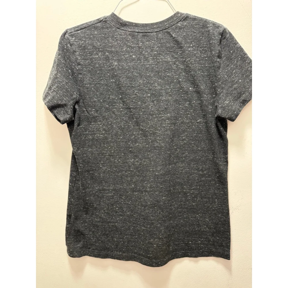 Women's Nike Charcoal Short Sleeve Tee M with White Logo